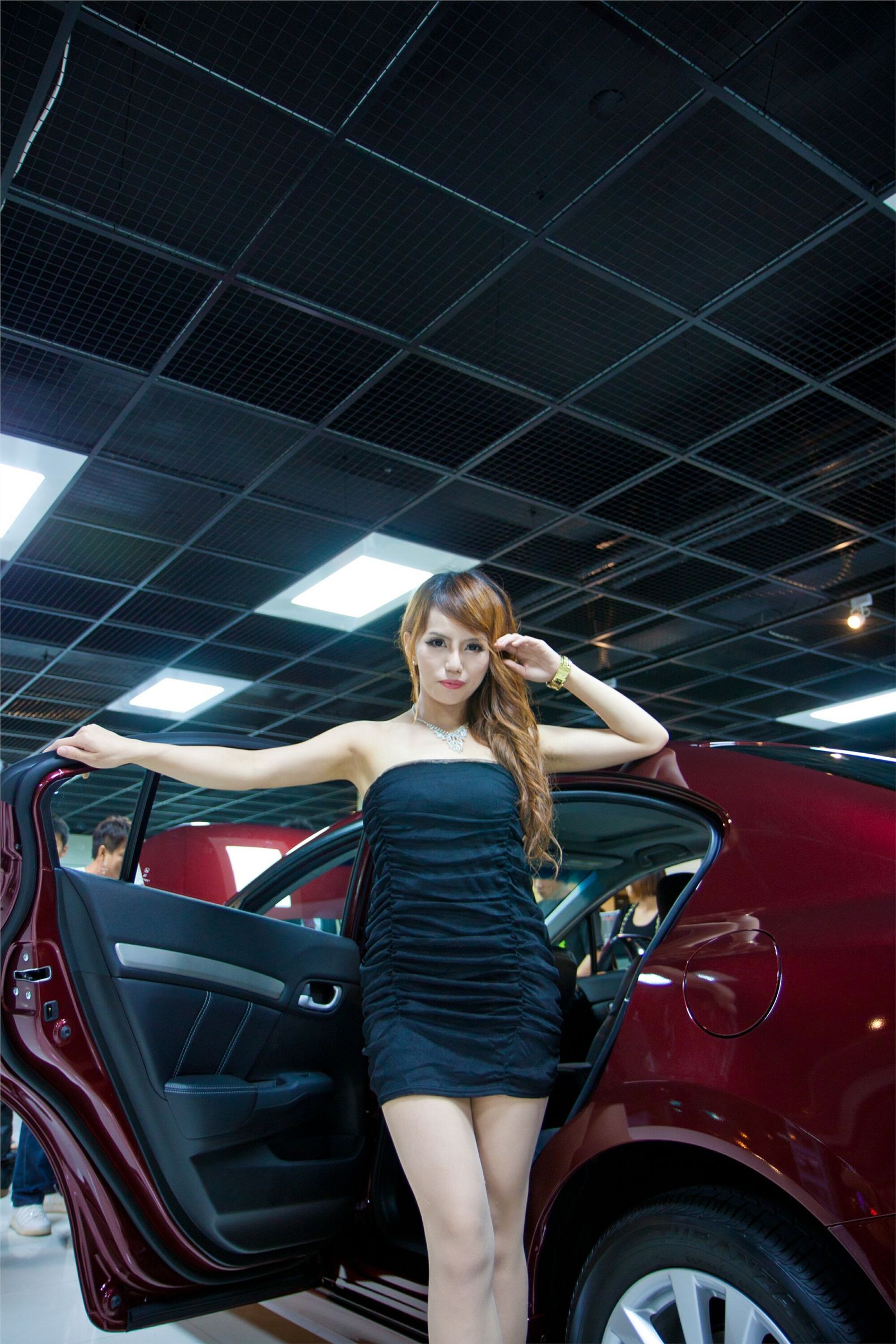 SG sexy beauty photo gallery of Honda Motor Show 2012 Honda Civic 9